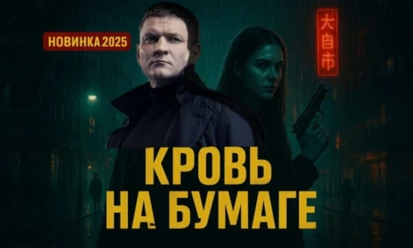Опер попал в тюрьму, но отмыл свое имя / Кровь на бумаге (детектив, 2025)
